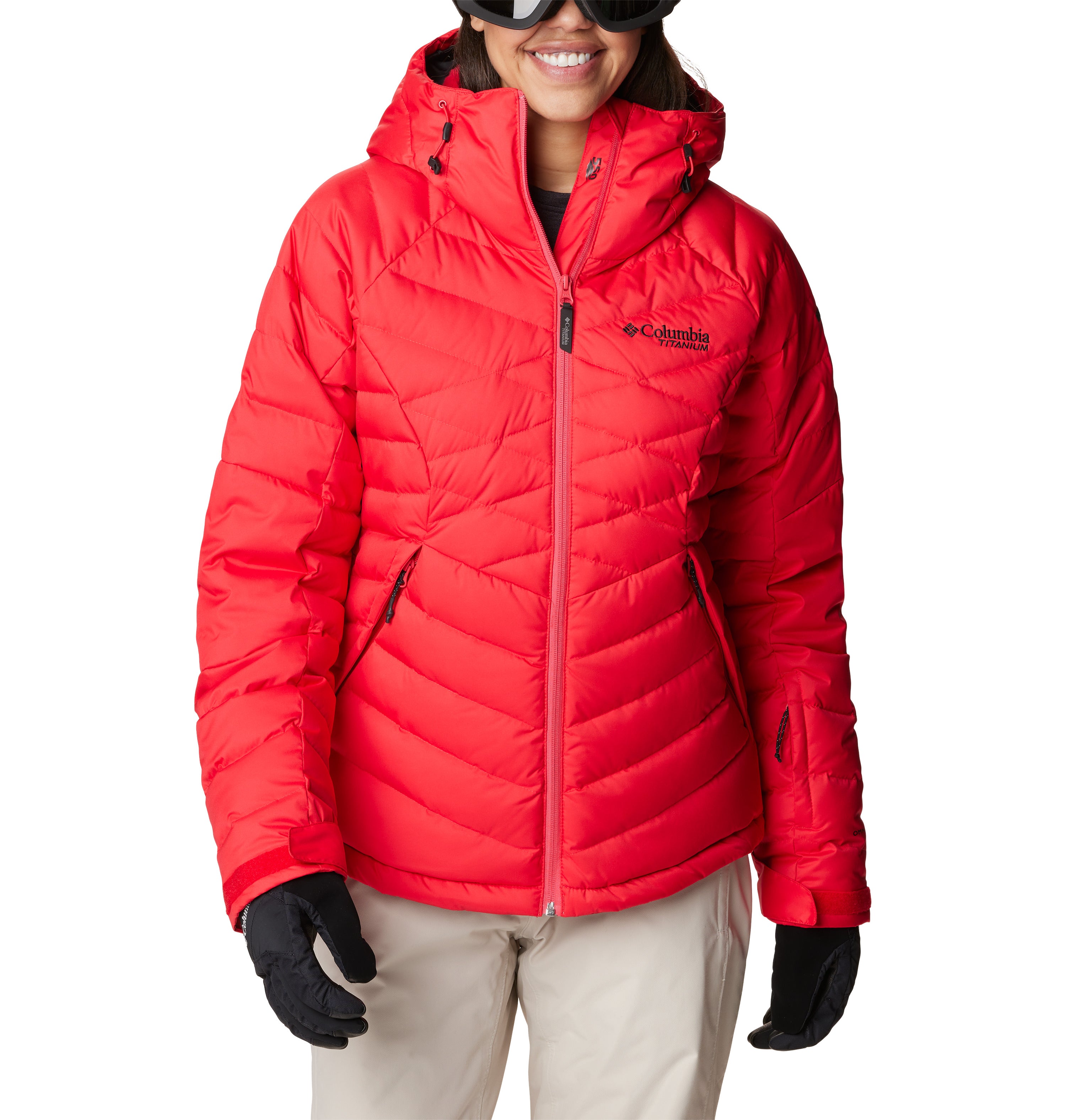Women's Roaring Fork™ Waterproof Down Ski Jacket Rain Outdoors Limerick