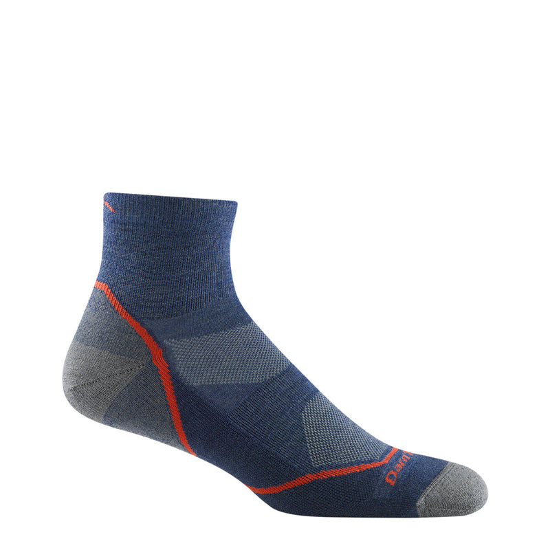 Men's Light Hiker Quarter Lightweight Hiking Socks