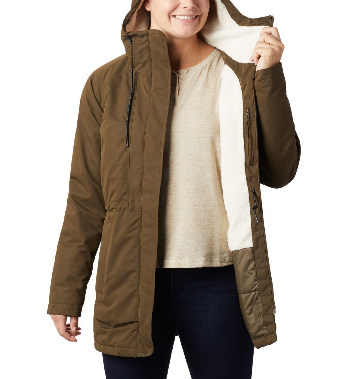 Women's South Canyon Sherpa Lined Waterproof Parka