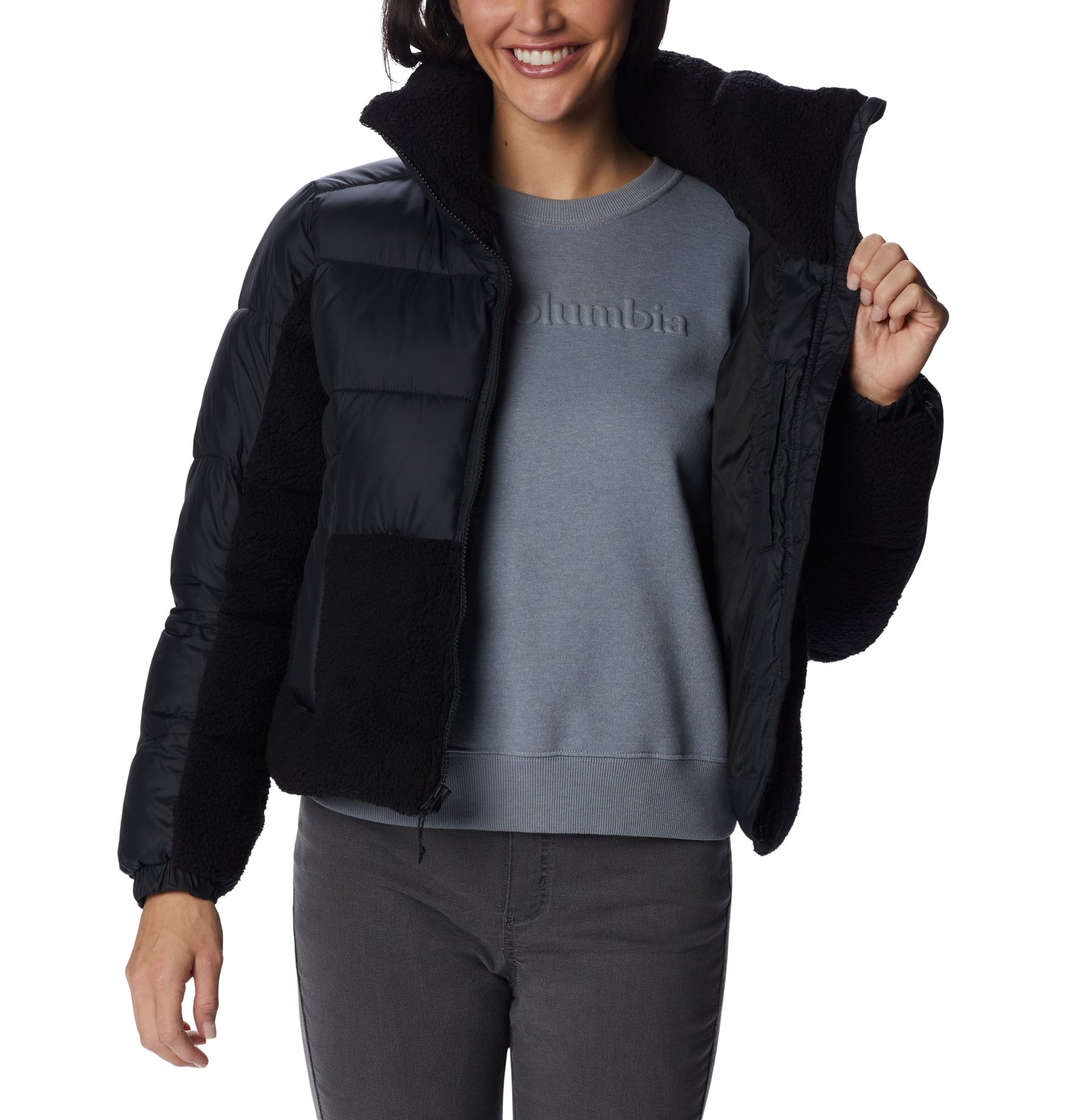 Women's Leadbetter Point™ Sherpa Hybrid Puffer Jacket