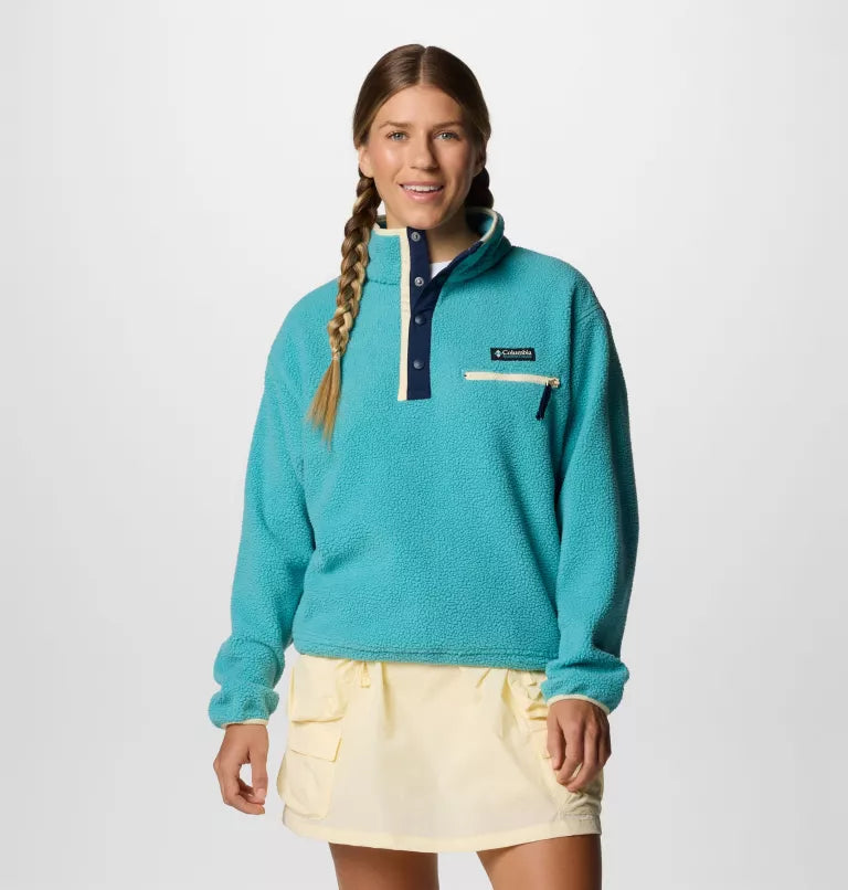Women's Helvetia™ II Cropped Sherpa Half Snap Fleece