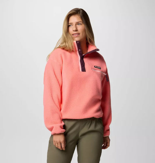 Women's Helvetia™ II Cropped Sherpa Half Snap Fleece