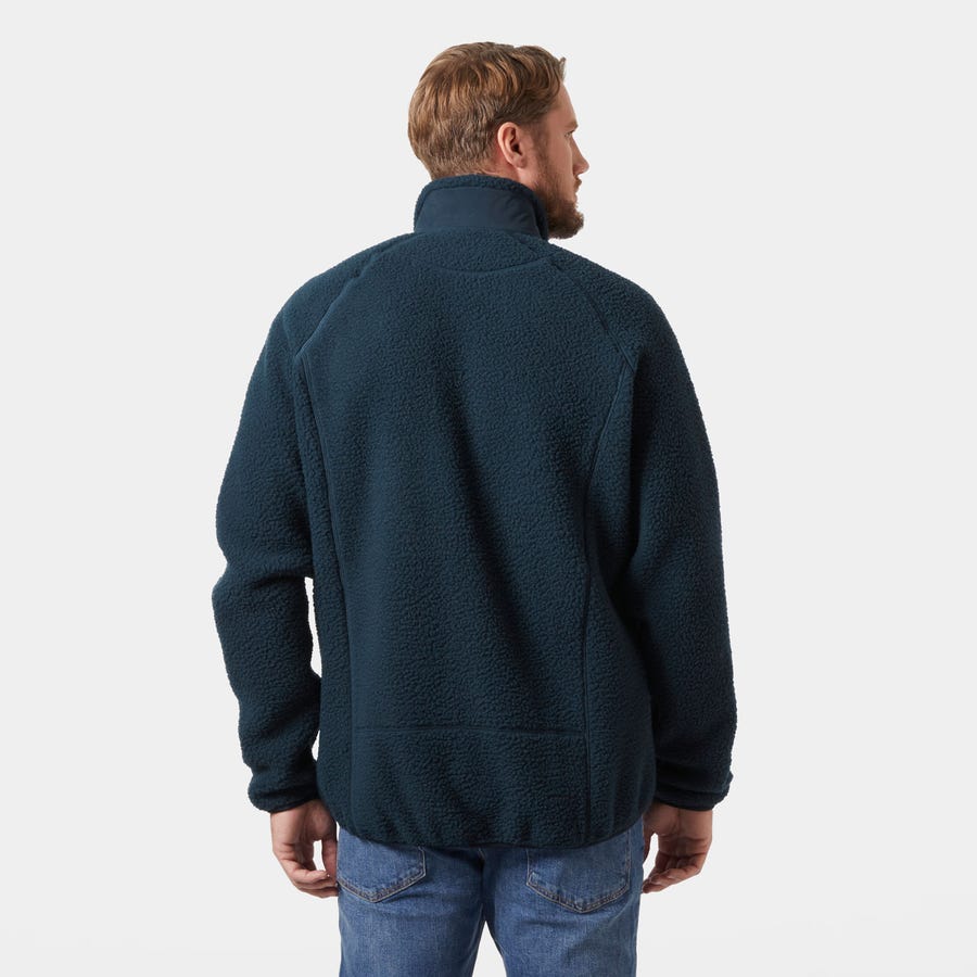Panorama Pile Fleece Block Jacket
