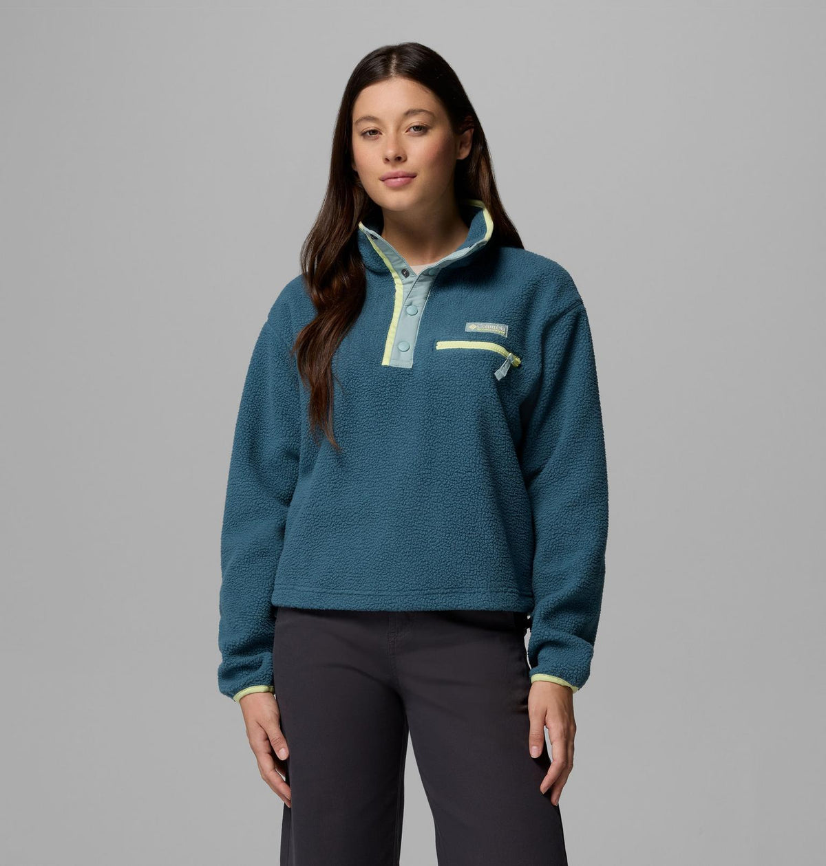 Women's Helvetia™ II Cropped Sherpa Half Snap Fleece