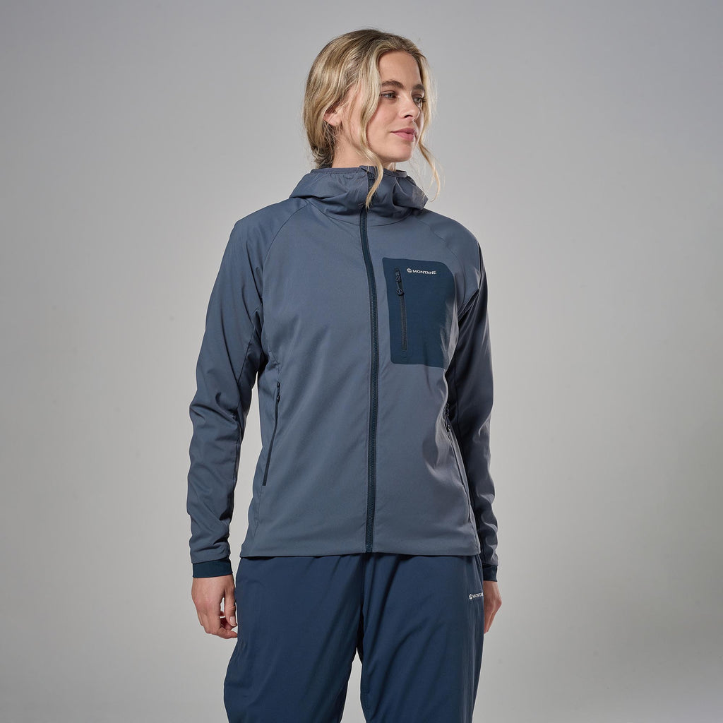 Women's Khamsin Lite Hooded Softshell Jacket