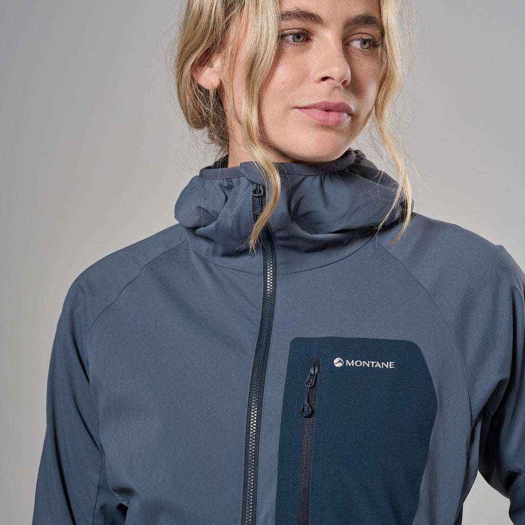 Women's Khamsin Lite Hooded Softshell Jacket