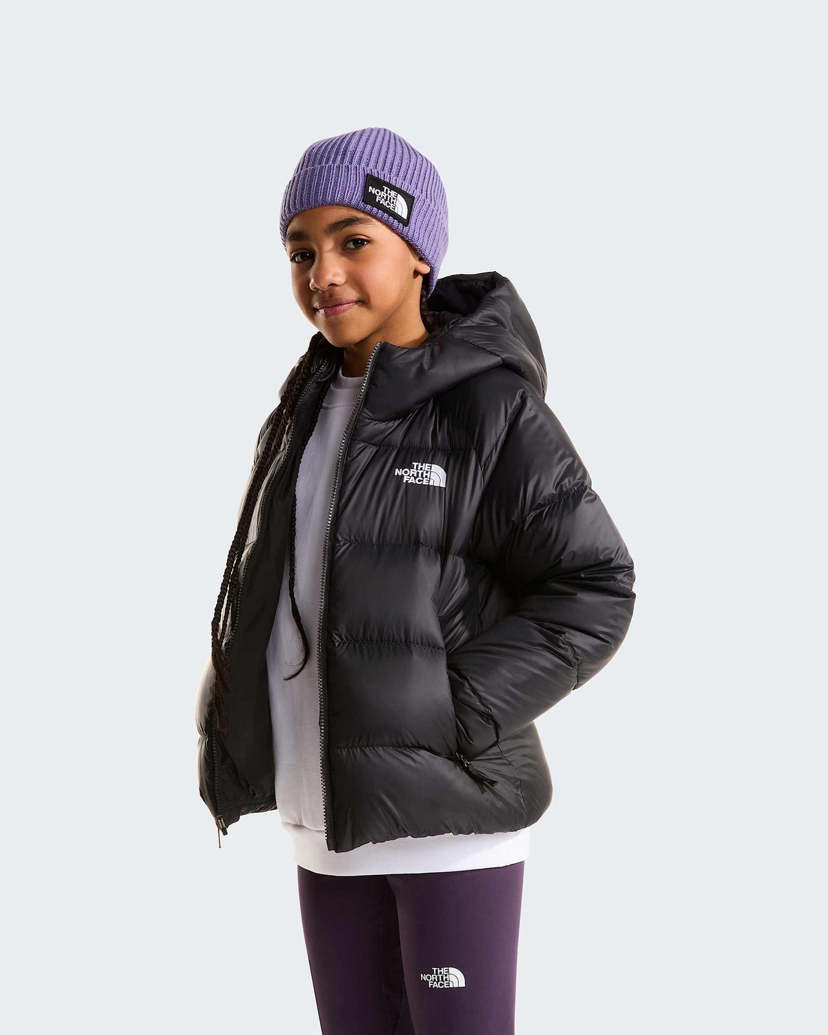 Girls’ Hydrenalite™ Down Hooded Jacket