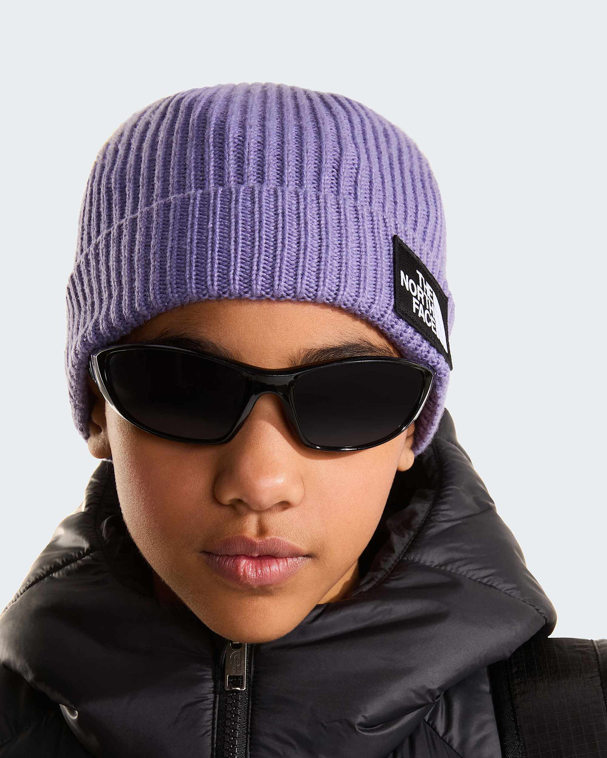 Kids' TNF Logo Box Cuffed Beanie