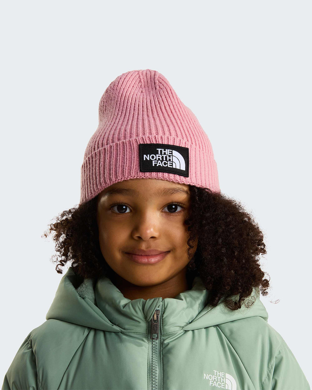 Kids' TNF Logo Box Cuffed Beanie