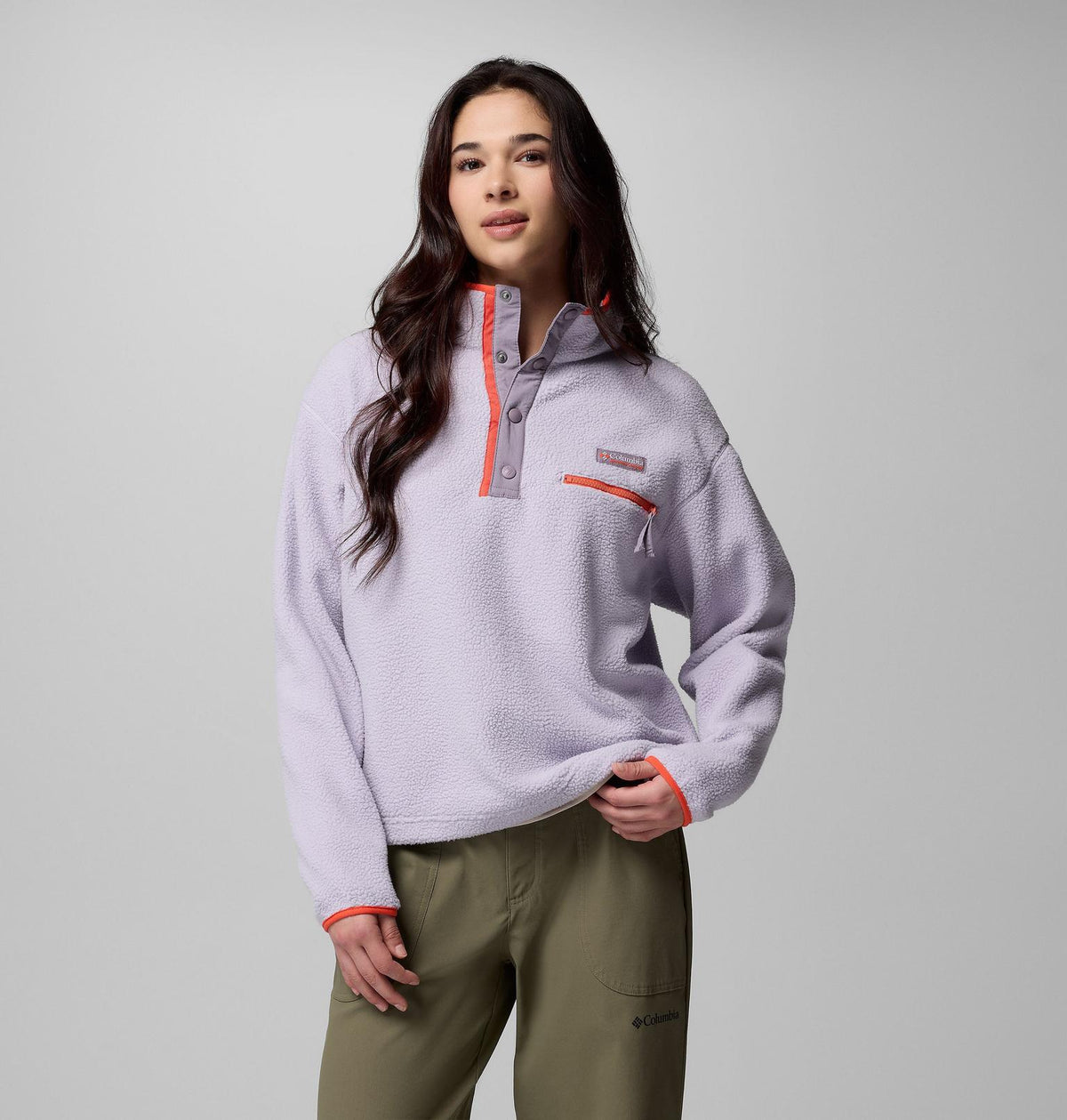 Women's Helvetia™ II Cropped Sherpa Half Snap Fleece