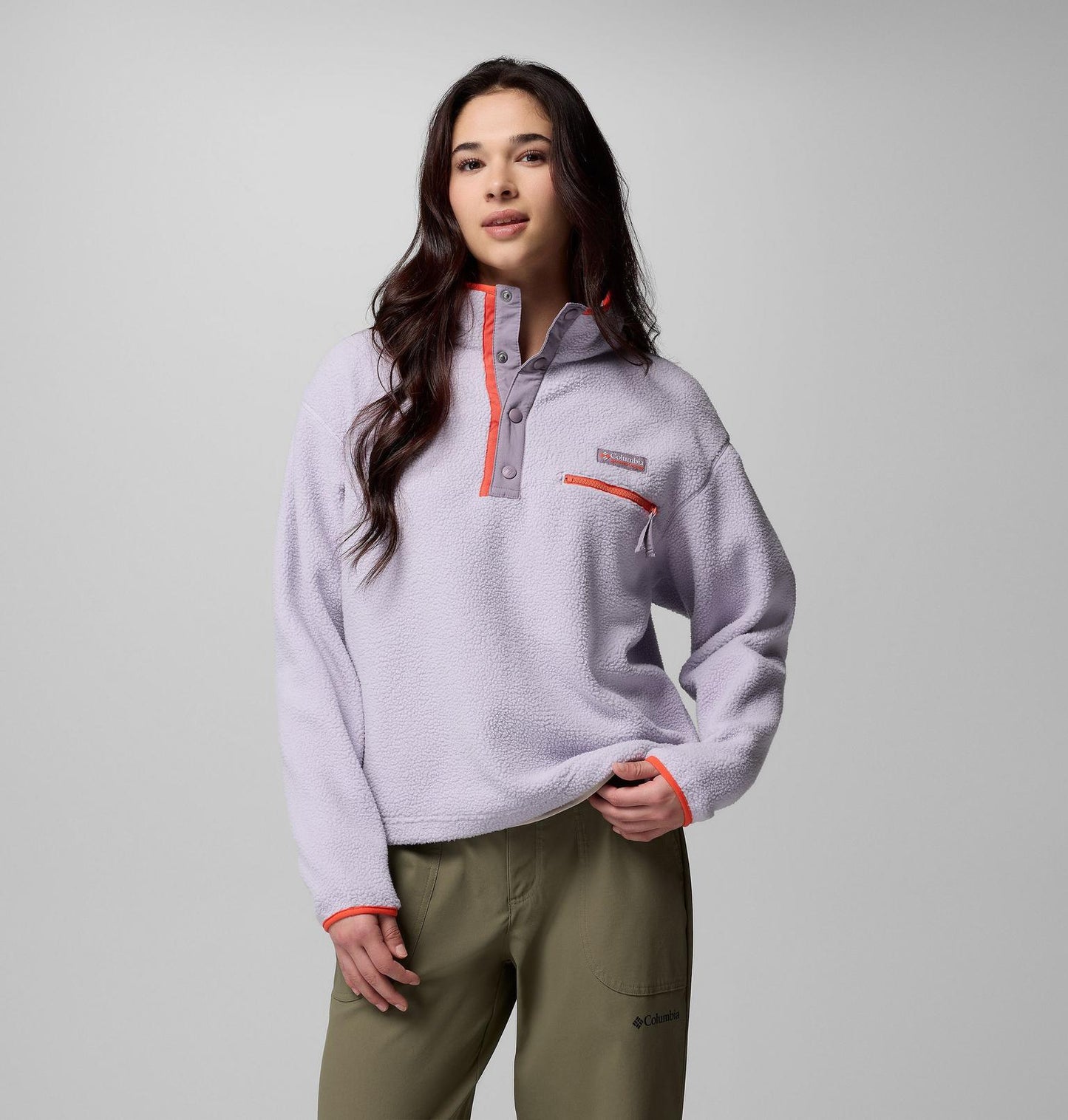 Women's Helvetia™ II Cropped Sherpa Half Snap Fleece
