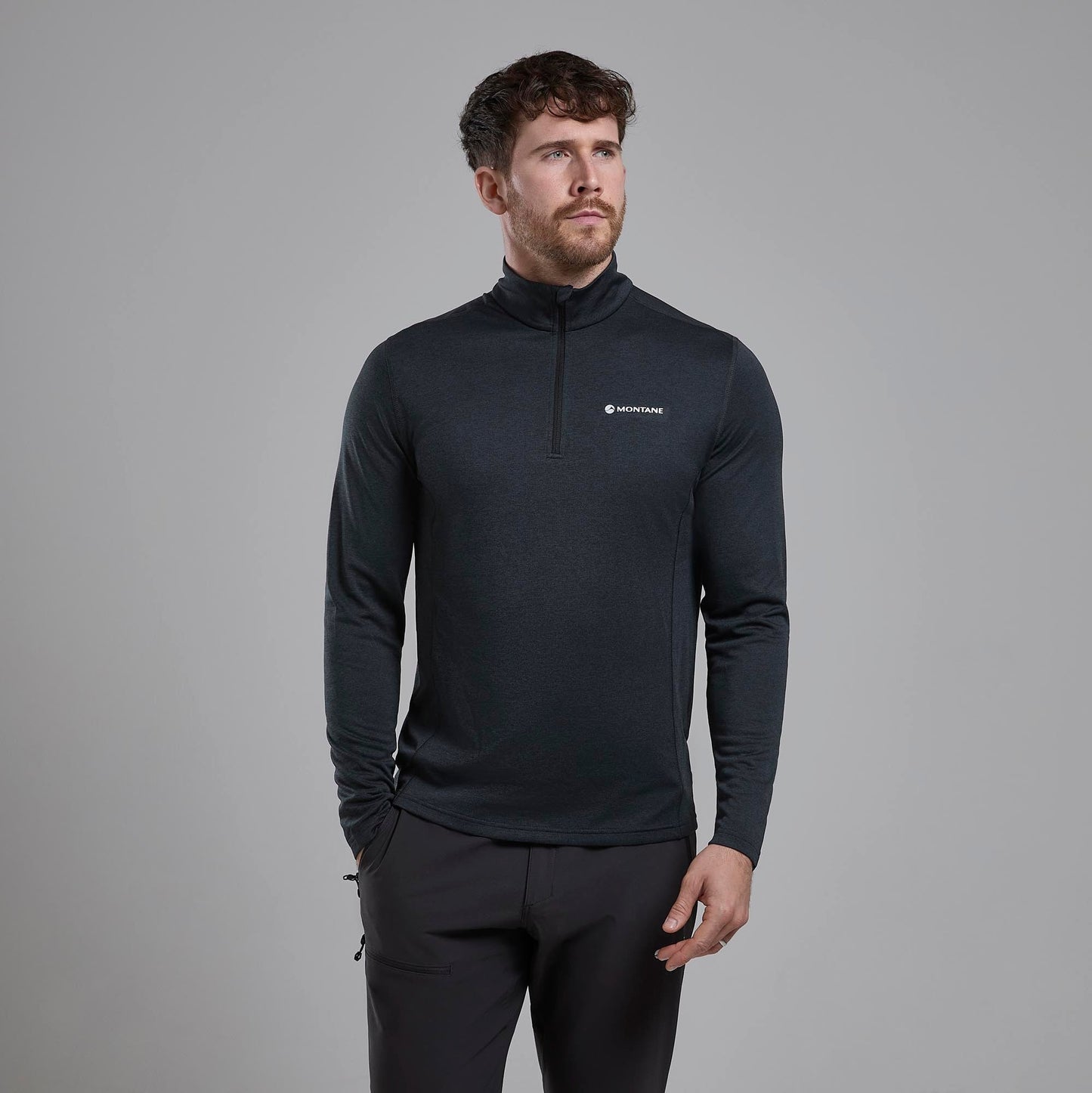 Dart Zip Neck T-Shirt