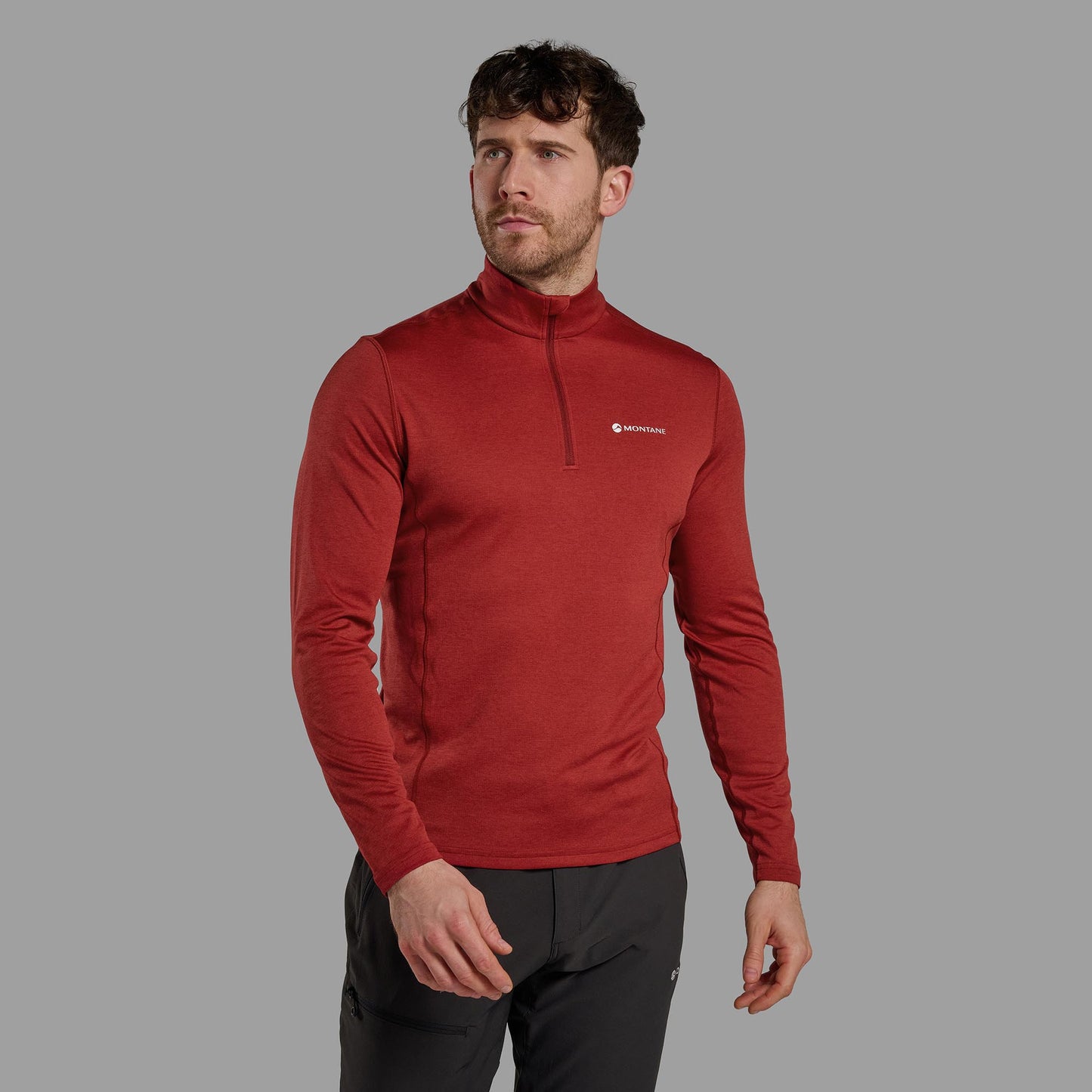 Dart Zip Neck T-Shirt