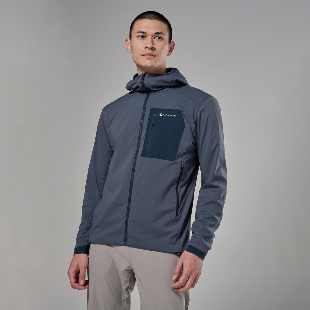 Men's Khamsin Lite Hooded Softshell Jacket