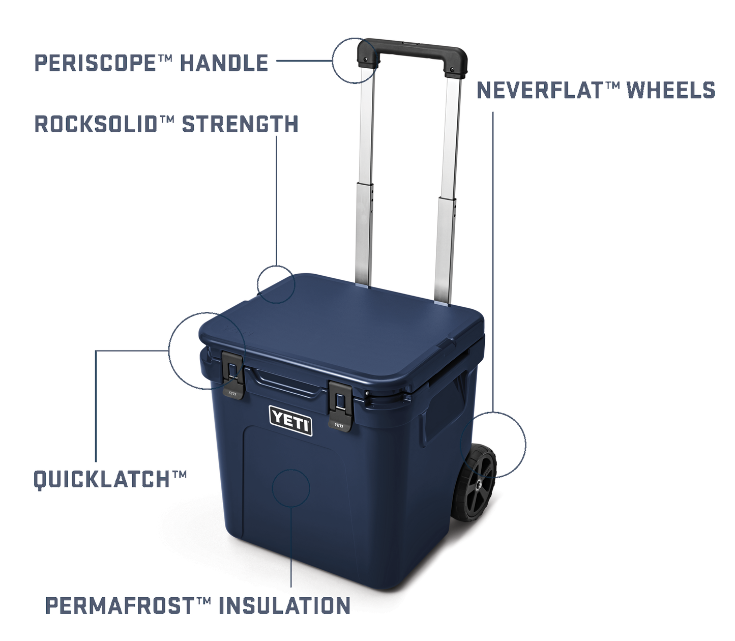 Roadie 48 Wheeled Cool Box
