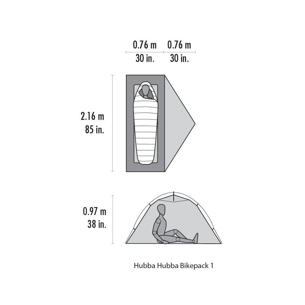 Hubba Hubba™ Bikepack 1-Person Tent