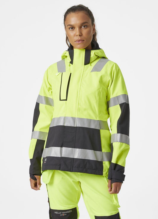LUNA HI VIS WATERPROOF SHELL JACKET